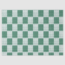 Mudcloth africano moderno verde y blanco inspirado