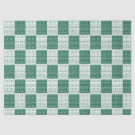 Papel De Seda Mudcloth africano moderno verde y blanco inspirado