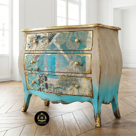 Papel De Seda Muebles de decoupage rústicos vintage deteriorados
