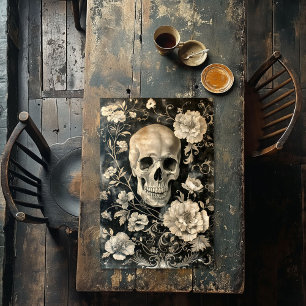 Papel De Seda Muebles de esqueleto de Halloween Decoupage