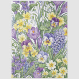 Papel De Seda Muebles de Florales Acuarela Únicos Decoupage