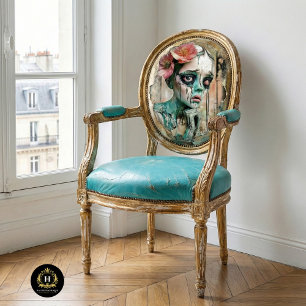Papel De Seda Muebles de Gárgola Gótica Decoupage