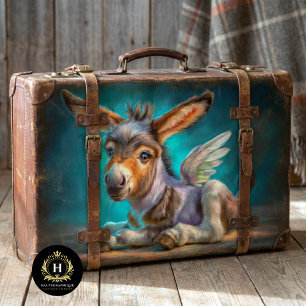 Papel De Seda Muebles de guardería de burro caprichoso Decoupage