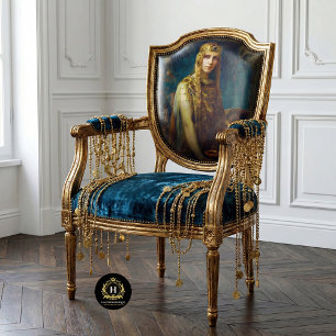 Papel De Seda Muebles de Reina Medieval Vintage Decoupage