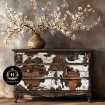 Muebles Decoupage de Cuero Occidental