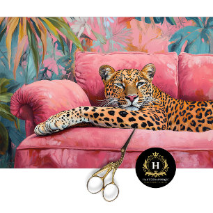 Papel De Seda Muebles decoupage maximalista leopardo