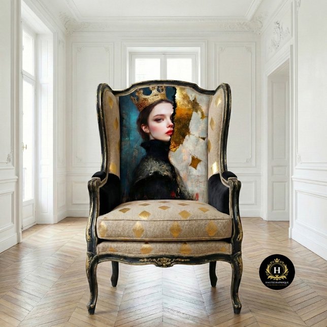 Papel De Seda Muebles Regal Oscuridad Reina Decoupage (Subido por el creador)