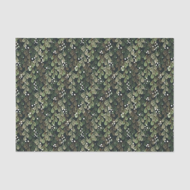 Papel De Seda Muérdago (Anverso)