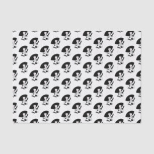 Papel De Seda Mujer Art Déco En Grandes Gorras Gantes RL