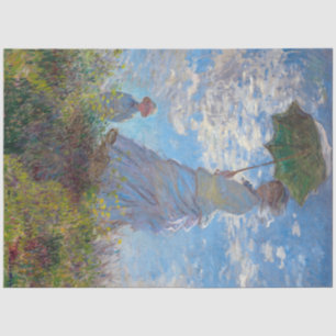Papel De Seda Mujer con Parasol, Monet