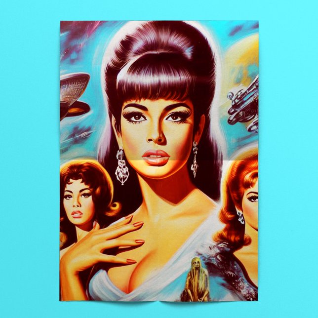 Papel De Seda Mujer de ciencia ficción vintage (Subido por el creador)