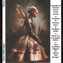 Mujer de Hadas Distópica Steampunk EK5R Decoupage