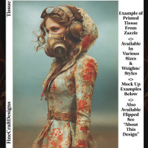 Mujer Distópica Steampunk con Máscara EK4L Decoupa