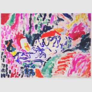 Papel De Seda Mujer japonesa al lado del agua, Matisse