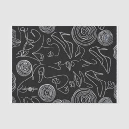 Papel De Seda Mujer moderna abstracta en línea
