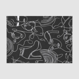 Papel De Seda Mujer moderna, resumen de líneas