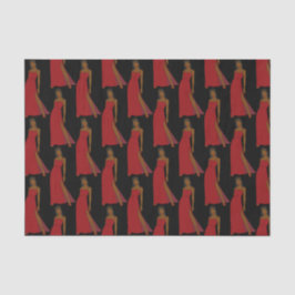 Papel De Seda Mujer negra sagitario