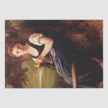 Mujer que hace punto de William-Adolphe Bouguereau