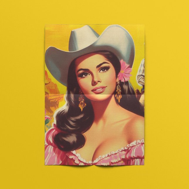 Papel De Seda Mujer Retro de Campo (Subido por el creador)