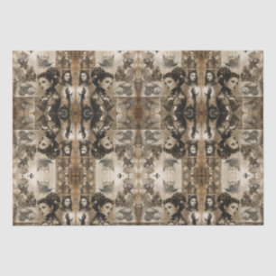 Papel De Seda Mujeres de Steampunk
