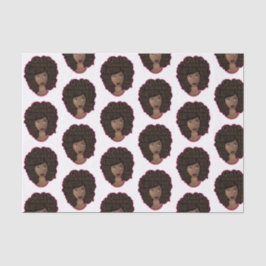 Papel De Seda Mujeres motivadoras negras, pelo natural