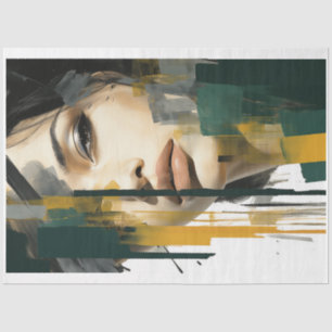 Papel De Seda Mujeres multiculturales de la serie de belleza #4