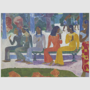 Papel De Seda Mujeres tahitianas, Gauguin