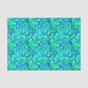 Papel De Seda Multitud de mariposas, de la turquesa, de la