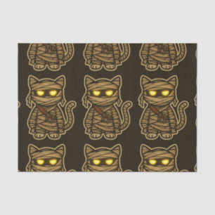 Papel De Seda Mummy Gatito Espeluznante Lindo