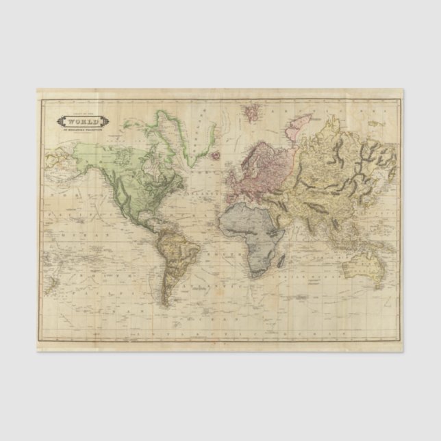 Papel De Seda Mundo 5 (Anverso)