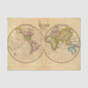 Papel De Seda Mundo por Worcester
