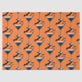Papel De Seda Murciélagos Martini