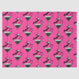 Papel De Seda Murciélagos Martini
