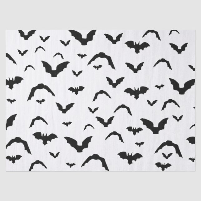 Papel De Seda Murciélagos voladores (Anverso)