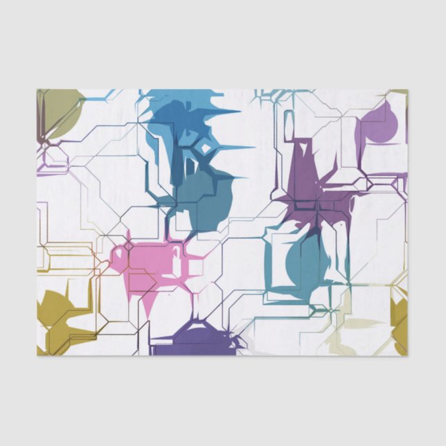 Papel De Seda Muro agrietado (Anverso)