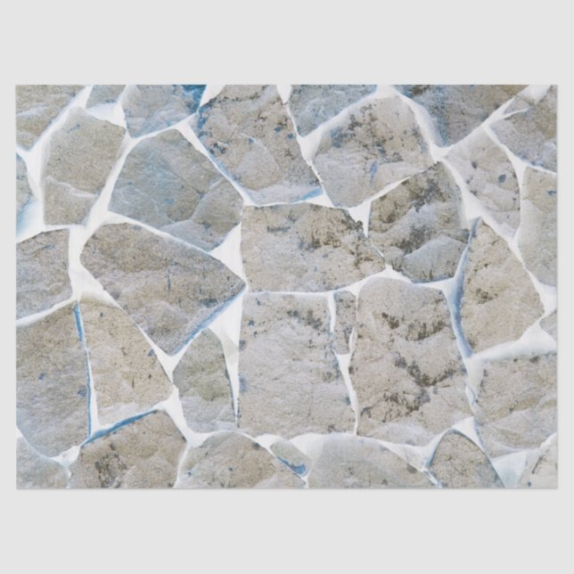 Papel De Seda Muro de rock invertido (Anverso)