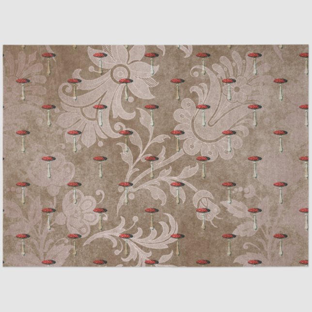 Papel De Seda Mushroom Ephemera Design Series #1 (Anverso)