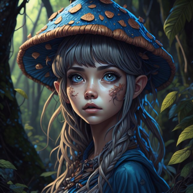 Papel De Seda Mushroom Gypsy woman v10 tissue paper (Subido por el creador)