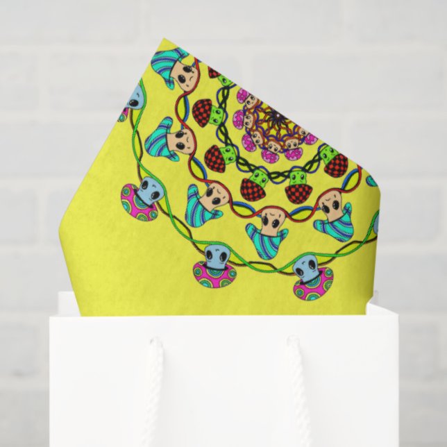 Papel De Seda mushroom madness  (Bolsa de regalo)