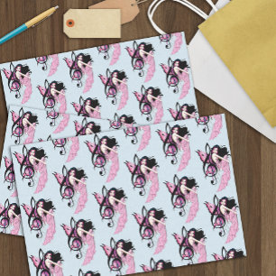 Papel De Seda Music Note Fairy