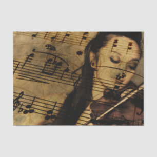 Papel De Seda Música artsy del violín