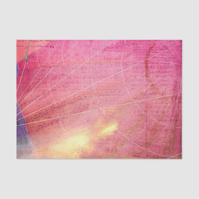 Papel De Seda Música colorida (Anverso)