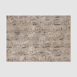 Papel De Seda Música de hojas de cosecha