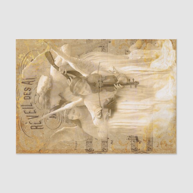 Papel De Seda Música de los Ángeles (Anverso)