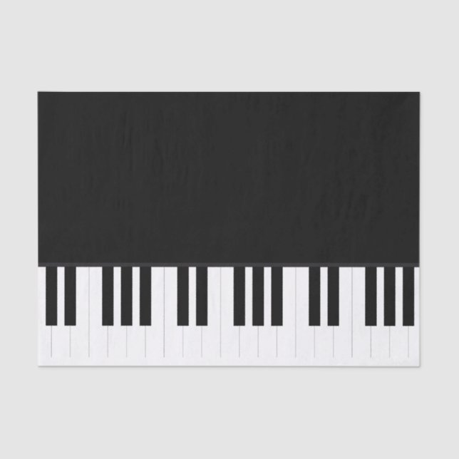 PAPEL DE SEDA MÚSICA DEL PIANO (Anverso)