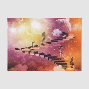 Papel De Seda Música, fairys de baile