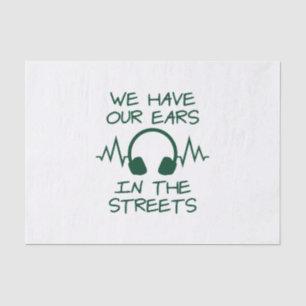 Papel De Seda Música Que Tenemos Oídos En Las Calles