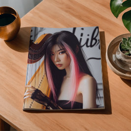 Papel De Seda Músico Libra Zodiaco Arpa