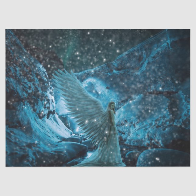 Papel De Seda Mystic Angel Decoupage (Anverso)