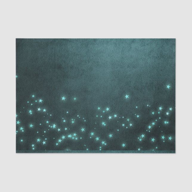 Papel De Seda Mystic Twilight Stars | Deslumbramiento de la nebl (Anverso)